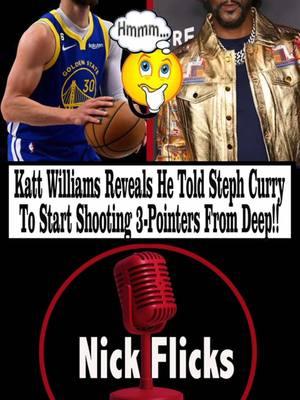 Katt Williams Reveals He Told Steph Curry To Start Shooting 3-Pointers From Deep! _________________________ Katt Williams made a bold statement during an episode of The Good One podcast recorded live at Vulture Festival in an unexpected and funny conversation. The claim stemmed from Curry’s early career — his participation in celebrity basketball games organized by Williams himself. During the games, Williams was so impressed with Curry ability to shoot 3-pointers from anywhere that he offered advice to the future MVP. “The NBA isn’t ready for your shooting skills,” Williams told Curry. He then shared a simple but prescient strategy: “If you can shoot before people can start defense, you’ll be the greatest shooter that ever lived.” #entertainment #comedian #festival #vulture #kattwillams #NBA #basketball #stephcurry #3pointer #advice   #news #fyp #foryou #foryoupage #foryourpage #explorepage