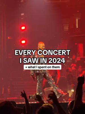 Every concert I saw in 2024 from least expensive to most expensive. Was it worth it? 👀 #concerts #concertcheck #usher #dreamvillefest #tems #concerttickets #destinconrad #hiphop 