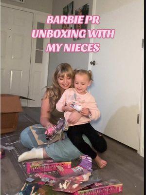 I’m officially the coolest auntie ever thanks to @barbie and @mattel! #barbieunboxing #toyunboxing #mattel 