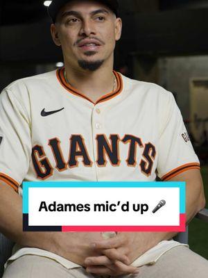 Adames and Chapman on the left side 🤤 #SFGiants #Baseball #MLB #MicdUp 