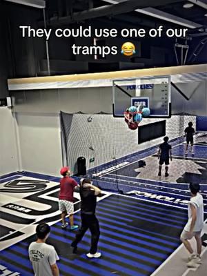 That rare occasion when a trampoline would have saved the day 😂 #slamball