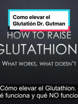 El doctor Jimmy Gutman, nos habla de las formas que hay de elevar los niveles de glutatión, mírate el video, si te interesa deja un comentario para que te ayudemos a obtener nuestro precursor de glutatión. ##glutatión##gluthatione##immunocal##NutriciónNatural##SaludIntegral##suplemento##saludybienestar