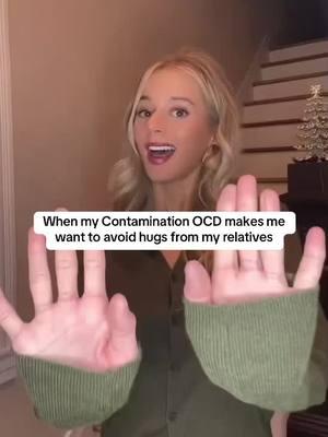 Contamination OCD can make holiday gatherings—and all the family hugs that come with them—feel overwhelming. But they don't have to stay that way. Getting proper care for OCD can help you challenge the fears that OCD tries to use to restrict your life and make space for more connection. 🫂Download the NOCD app to learn more. #ocd #exposureresponseprevention #holidayseason 