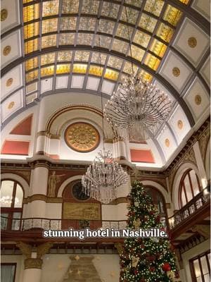 So glad I got to see the stunning, historic Union Station hotel in Nashville during the holiday season. ✨  @The Union Station Nashville #historichotel #historicplaces #holidayseason #festiveseason #nashvilletn #timetraveler 