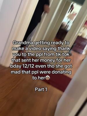 Wait for it…… thank you again for everyone who was nice enough to donate for my grandma that was so nice and I read her the messages! 🎉👵🏽 #fyp #viral #mexicangrandma #abuela #grandmalupe #sanantonio #satx 