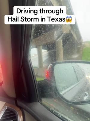 Hail storm 😱😨🥶 When you live in Texas, you can experience all the weather in one day. #fyp #hailstorm #texasweather 