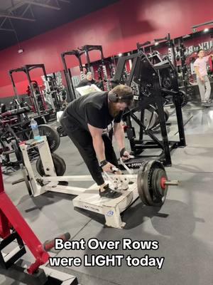 171x4 today on the BOR #bentoverrow #rowtogrow #traps #traintofailure 