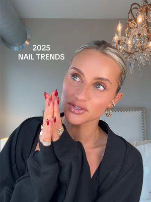 here's your nail forecast for 2025 😚💅🏼✨🌸🫶🏼 #nailtrends #nailinspo2025 #newyearsnails #nailideas 