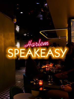 Speakeasies are perfect for datenight  🥂🥰  The Terrace in Harlem, is amazing ; down to the drinks, food, and vibe. The Pornstar Martini and the Hennesy Sidecar were my favorite drinks. Well balanced and perfectly crafted.  They play a mix of hiphop and r&b & have DJs during the weekend. I 100000% recommend going here with a date or with friends for night cap/pregame. Make your way to The Terrace , cheers! 🥂🤫 #activitiesinnyc #thingstodoinnyc #dateideasnyc #nycdrinks #nycbrunch #nycbottomlessbrunch #nycfood #drinksinnyc #nycactivities #nycideas #speakeasynyc #speakeasybar #fypシ #fyp 