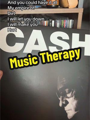 Music Therapy: Johnny Cash #johnnycash #vinyltherapist #vinylcollection #vinylmusic #vinylrecords #vinyltok #musictherapy #nineinchnails 