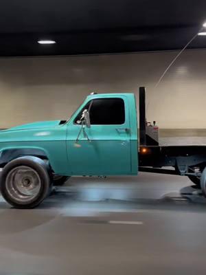 paint matched hood and silver grill👌#flatbedk10 #aztrucks #squarebodychevy #streettractor #fyp #flatbed #generalmotors #arizona 