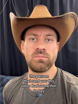 The person that sent you this video had something to say 🎥🗣️ #cowboy #cats #yeehaw #humor #pets 