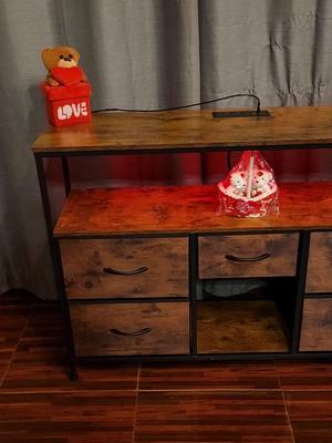 Raybee Furniture Muebke Con Luz Led.@Raybee-Cathy #paratiiiiiiiiiiiiiiiiiiiiiiiiiiiiiii #TikTokShop #forniture #muebles #Home #hogar #stand #with #led #lights #power #room #cuarto #drawer #dresser #bedroom #gifts #ValentinesDay #sala #raybeefurniture 