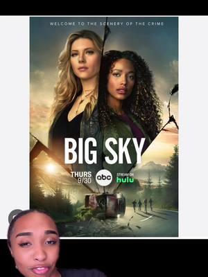 Big Sky #tvrecommendation #mysteryshow 