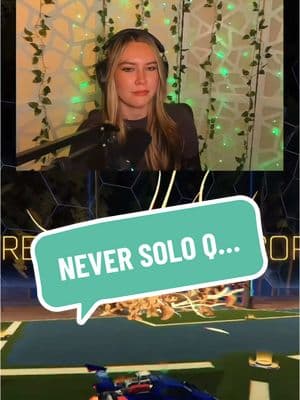 never solo q… #rocketleague #GamerGirl #rocketleagueclips #rocketleaguefunny #rocketleaguememes 