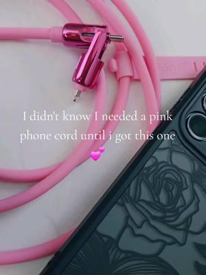 #Trending #Cute #Pink #FYP #PhoneCharger #PhoneCord