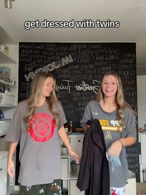 most chaotic morning #grwu #grwm #twins 