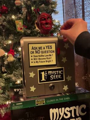 Mystic Seer Christmas present 🎄🖤 #mysticseer #horror #horrortiktok #twilightzone #thetwilightzone #mysticseertwilightzone #spooky #spookyseason #spookytiktoks #horrorfan #horrorshow #rodserling #apennyforyourthoughts #horrorvibes #horrorshows #spookypresent #spookymonth 