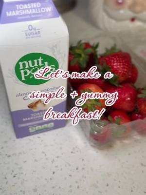 Let’s make breakfast together☕️🍳🥣 Learning to eat for fuel and that simplicity is key sometimes 🤷🏻‍♀️💗🤭 also why didn’t anyone tell me nut pods are SOO good.  #nutpods #breakfastcore #intuitiveeating #healthybreakfast #makebreakfastwithme 