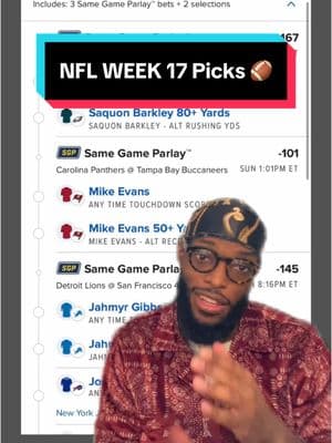 NFL week 17 Picks 🏈 Live at 11 am come talk to me ‼️ #week17 #nflpicks #nflpredictions #footballtiktok #nfltiktok #4up #4yourpage 