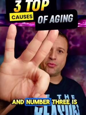 3 Major Causes of Aging!! 😲 Comment "Age" IF You'd Like To Know More  #reverseaging #2025goals #longevitylifestyle #longevity #genx 