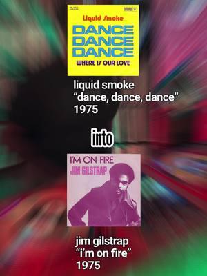 MIX:  LIQUID SMOKE “Dance, Dance, Dance” / 1975 •into• JIM GILSTRAP “I’m on Fire” / 1975 I couldn’t find much on Liquid Smoke other than the fact that they were once known as “Final Touch”, played a few times on Soul Train and co-produced by pre-disco star wars fame Meco. Jim Gilstrap was once a prominently popular background vocalist on records ranging from Stevie Wonder, Michael Jackson, Barbra Streisand (etc) as well as the male lead on the theme from “Good Times”. He also released two solo albums which were riddled with now-familiar hiphop samples.  “I’m On Fire” was also released, to greater success, by British disco group 5000 Volts.  #nickfresh #records #vinyltok #djs #livestream 