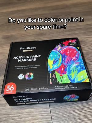 Are you a artist? #acrylicpaint #paintmarkers #markers #crafts #musthaves #tiktokshopfinds #tiktokshopping #trending #fyp 