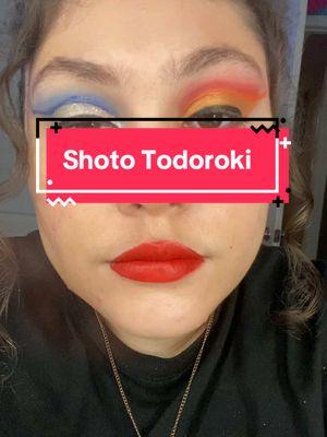 Shoto Todoroki  #shototodoroki #myheroacademia #myheroacademiamakeup #makeup #fyp #foryoupage #eyeahadowtutorial #eyeshadow 