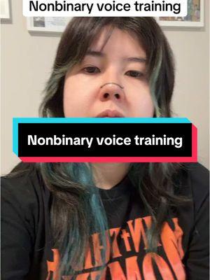 #nb #nonbinary #nonbinaryvoice #androgynous #androgynous #androgynousvoice #transvoice #transvoiceteacher #transvoicetraining 