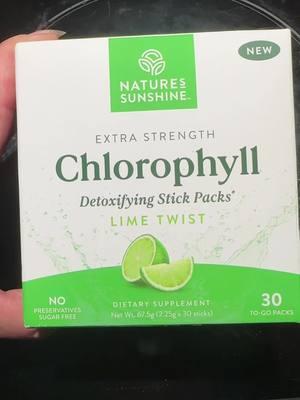 #naturessunshine #chlorophyll #guthealth #dailydetox #TikTokShop 