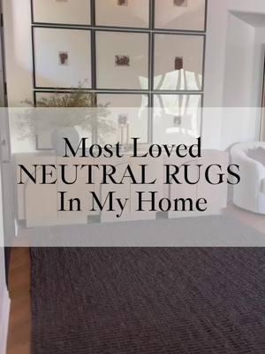 Shop my home in bio or in the comments below 👇 Most loved Neutral Rugs In My Home  These neutral rugs are my favorite cozy touch at home—simple, timeless, and so inviting.   #NeutralDecor #CozyVibes #HugRugs #HomeInspo #TimelessStyle #NeutralHomeDecor #AmazonRugs 