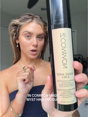 one of my all time favorite hair care products is this magic myst it leaves the hair so smooth and soft but also eliminates tangles like butter !!🤭💆‍♀️ @IN COMMON a must have in my hair collection heat protectant, smoothing balm, detangler, and leave in conditioner 💆‍♀️🤩  #incommonbeauty #magicmyst #incommonmagicmyst #hairwashday #hairwashroutine #smoothingbalm #leaveinconditioner #heatprotectant #detangler #hairproducts #posthairwashroutine #hairhealth #ttsbeautybesties #selfcarefinds #newyearnewaura #tiktokshopcreatorpicks 