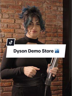 Demos for days. Dyson experts, like stylist @Francesca Maria, from our Dyson Store Soho, are always ready to walk you through each of our machines and help you find what makes the most sense for you. Visit us at 155 Mercer Street to experience Dyson for yourself. #dyson #store #newyork #stylist #airstrait #hair 