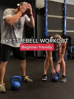 Kettlebell Beginner friendly workout  #workouts #foryou #kettlebell #wod 