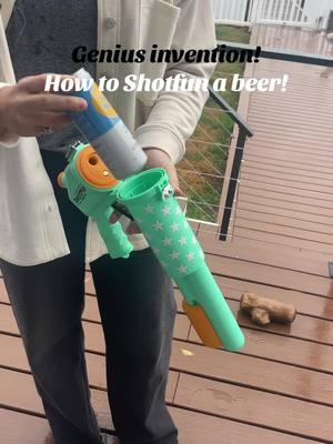 Genius beer drinking hack! #hack #shotfun #cheers #amazonfinds #amazongadgets #invention 