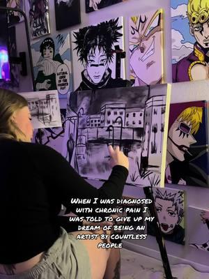 I want to prove it to the whole world #animeart #animeartist #anime #artist #animepainting #painting #minnesotaartist #artvideo #hunterxhunter #hellsparadise #naruto #jujutsukaisen #ponyo #studioghibli #demonslayer #rengoku #tokyoghoul #pluto #spyfamily #hunterxhunter #dragonball #dbz #sololeveling #blackclover #deathnote #attackontitan 