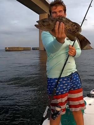 Hot mango snapper bite at skyway bridge! #snapper #snapperfishing #tampabay #skyway 