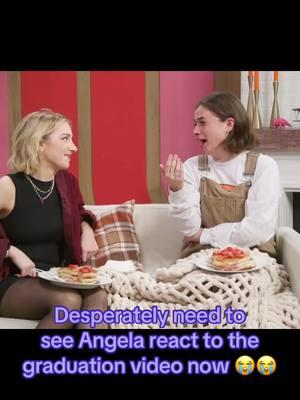 Angela reacting to Shourtney is so wholesome 😭😭 #smosh #angelagiarratana #courtneymiller #shaynetopp 