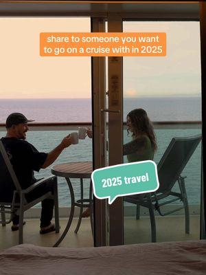 🛳️ Who’s ready to set sail in 2025? 😍 Share to that  special someone you’d love to cruise with in 2025! Whether you’re dreaming of tropical beaches 🏖️, exploring historic cities 🏙️, or just enjoying some quality time together on the open sea 🌊, a cruise is the perfect way to make unforgettable memories. We’re a family of 4 living and traveling full-time. Every year we choose an experience over items for the holiday season, this year we did a @Royal Caribbean cruise to Catalina Island and Ensenada, Mexico! We had the absolute best time and made some incredible memories! What’s your dream cruise destination? Tell us in the comments! ✨ #cruise #cruiselife #cruiseship #cruisetravel #cruiseaddict #royalcaribbean #carnival #disneycruise #travel #fulltimetravel #traveldestination #california #travelblogger #travelrecommendations #2025goals #newyear #2025 #newyearsresolution #adventurecouple #relaxingvacation #vacationideas #traveldestination 