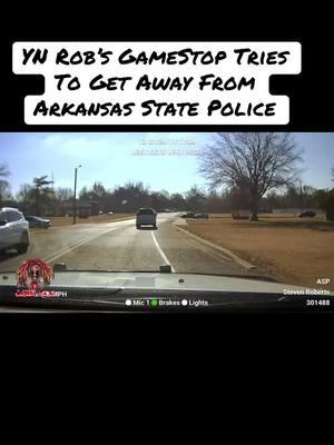 YN Rob’s GameStop Tries To Get Away From Arkansas State Police #arkansasstatepolice #policechase #policepursuit #highspeedchase #spikes #gtapolicechass #police #foryou #policechase #policepursuit #arkansas #carchases #carchase #foryou #fyp #fypシ゚viral #lrhncash #lrhn