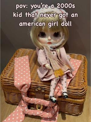 @doe౨ৎ made my y2k dreams come true <3 #blythe #blythedoll #customdoll #minime #americangirldoll #genz #2000skids #nostalgiacore 