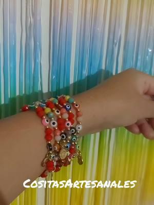 pulsera artesanal proteccion #artesanal #hechoamanoconamor #artesanales #pulserasprotectoras 