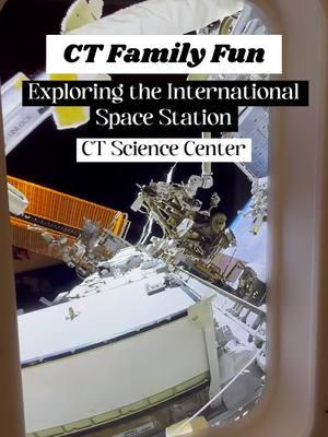 If you’ve ever wanted to experience life on the International Space Station, the new CT Science Center exhibit is definitely for you.  #ctvisit #connecticut #ctkids #connecticutmoms #connecticutdads #ctfamilyfun #hartfordhasit #ctsciencecenter #sciencemuseum #hartfordct #internationalspacestation #spacethings 