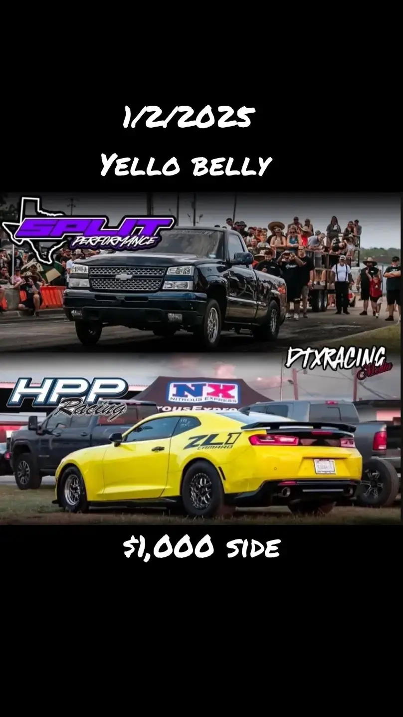 @Dakota LSX vs camaro zL1 #fyp #thehoodtrack #yellobellydragstrip #camarozl1 #singleturbo #boosted 