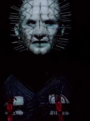 I mean if I have to. #horror #cosplay #pinhead #hellraiser 