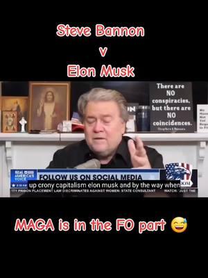 Wow who would have thunk it? I am agreeing with Bannon on something... #magaismad #stevebannon #Elon #Maga #fafo #fo #votinghasconsequences #fyfyfyfy #X #doge #fyf #fyp #theresistance #educateyourself #readingisfundamental #themoreyouknow💫 #knowledgeispower #nonnaknows💜 