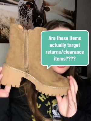 TikTok shop purchase #purchases #TikTokShop #target #bullseyedeals #boots #fyp #linked #foryoupage #fashion #review #lookwhatibought 