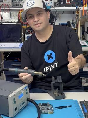 Our friend @digytronix is here with another great repair project. This time, he's replacing the air pump on a Quick 861DW. Watch as he swaps it out and gets this hot air station up and running again in no time. Have you ever tackled a repair like this? Let us know in the comments! #iFixit