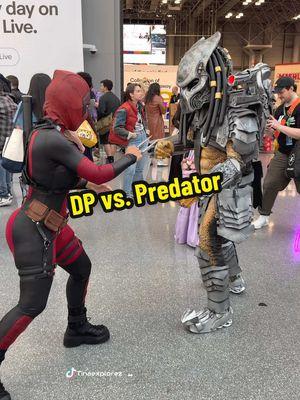 Ofc I’d win 🏆 lol #fyp #predator #avp #alien #deadpool #javitscenter #nycc 