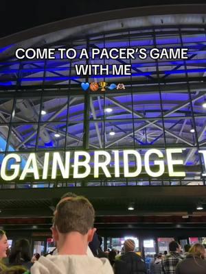 come with me to a Pacer’s game🏀💙 #pacers #pacersbasketball #basketballgame #NBA #nbabasketball #pacersindapoils #indiana #comewithme #diml #gameday #pacersgame #datenight #microinfluencer #Lifestyle #viral 